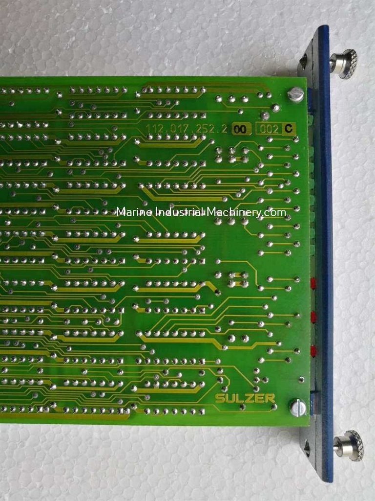 Sulzer 112.046.018.200 Cylinder Lub Oil Flow Monitor