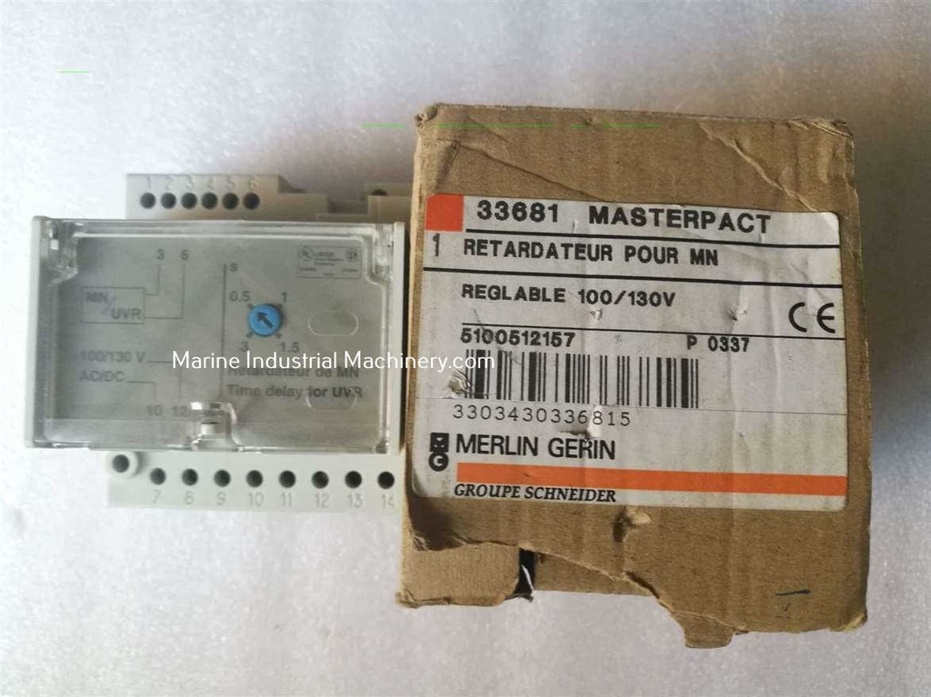 Schneider 33681 Under Voltage Coil Relay