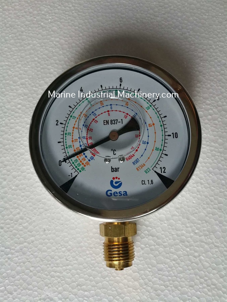 Gesa Pressure Gauge -1 +12 Bar R22
