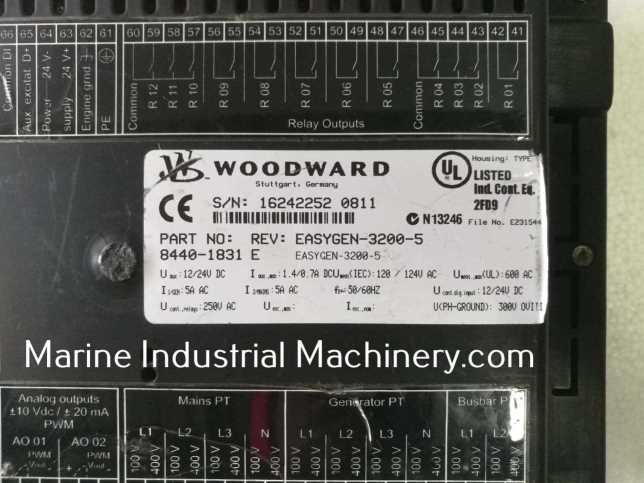 Woodward EASYGEN-3200-5 Generator Controller