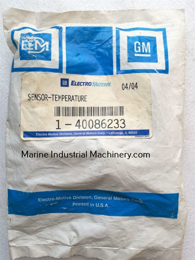Electro Motive 1-40086233 Sensor Temperature