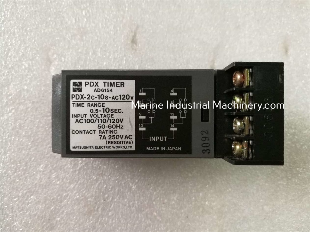 Matsushita Electric AD6154 PDX-2c-10s-AC120V PDX Timer