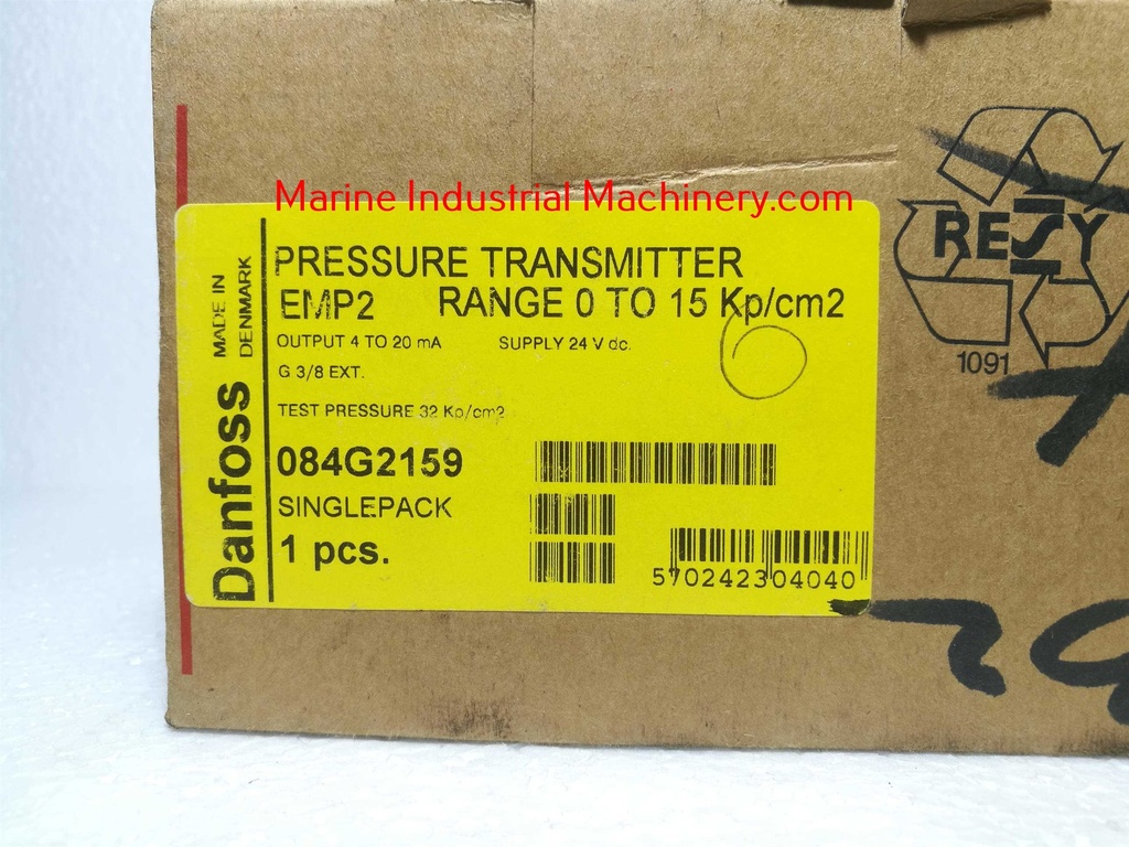 Danfoss EMP2 084G2159 Pressure Transmitter
