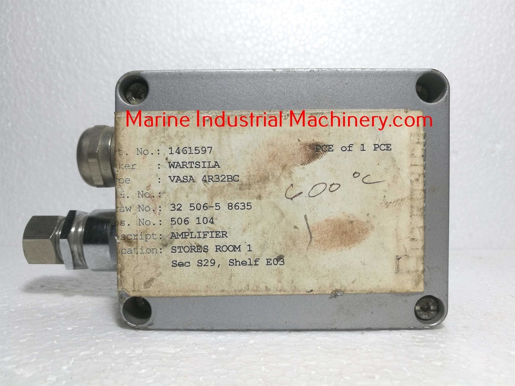 Kongsberg Autronica GA-100/A Thermocouple Amplifier Connection Box