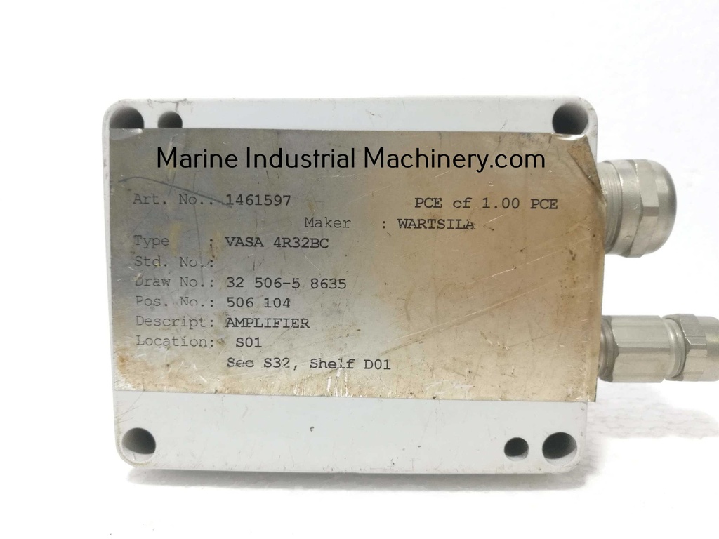 Kongsberg GA-100/E Thermocouple Amplifier Connection Box