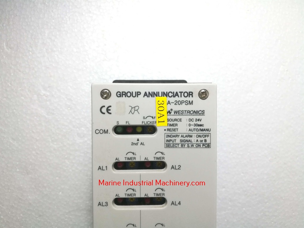 Luxco/Westronics SA-20PSM Group Annunciator Alarm Unit
