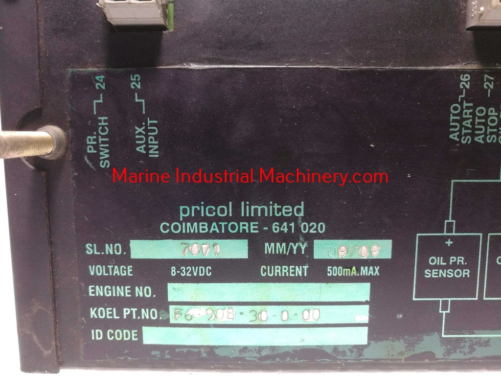 Pricol ECK401 Engstat Engine Safety System