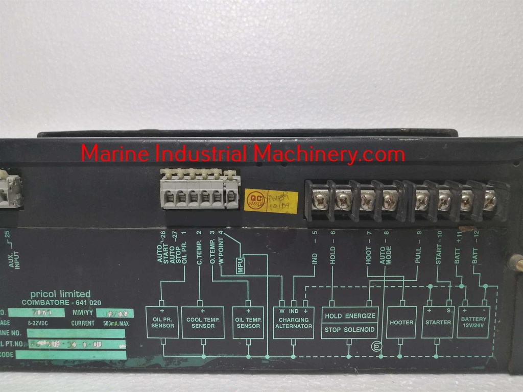 Pricol ECK401 Engstat Engine Safety System