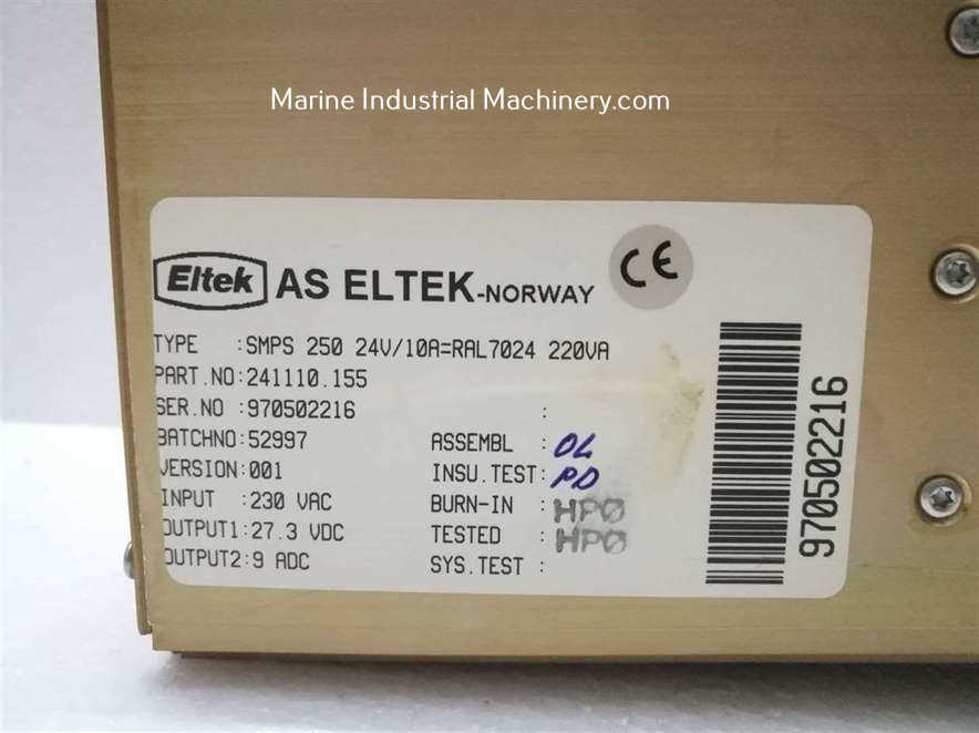 Eltek SMPS 250 Power Supply
