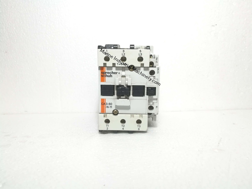 Sprecher + Schuh CA3-60-N-11 Power Control Contactor Motor Starter