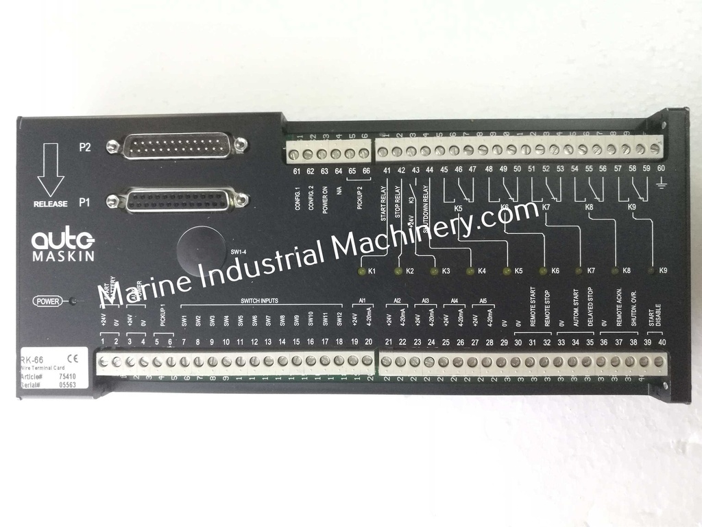 Auto Maskin RK-66 Wire Terminal Card