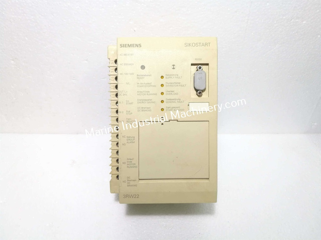 Siemens Sikostart 3RW22 Soft Starter