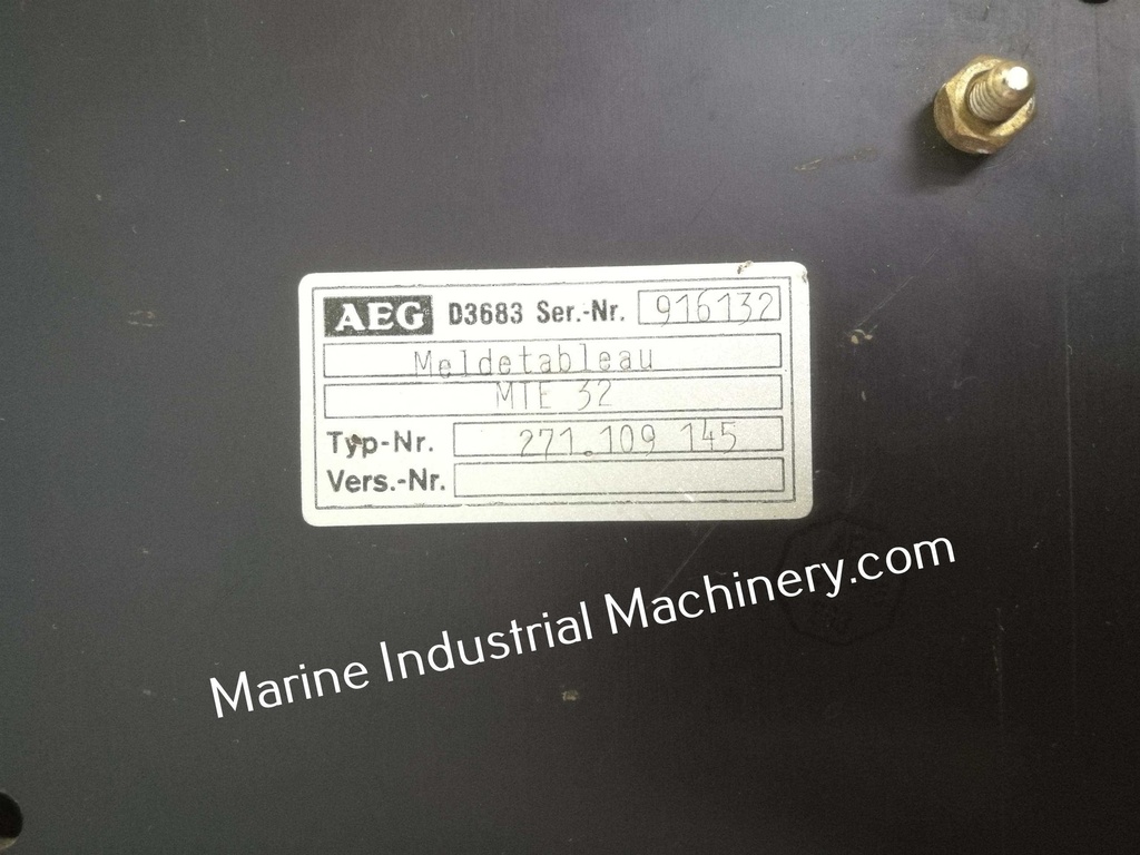 AEG MTE 32 Alarm Panel 271.109 145
