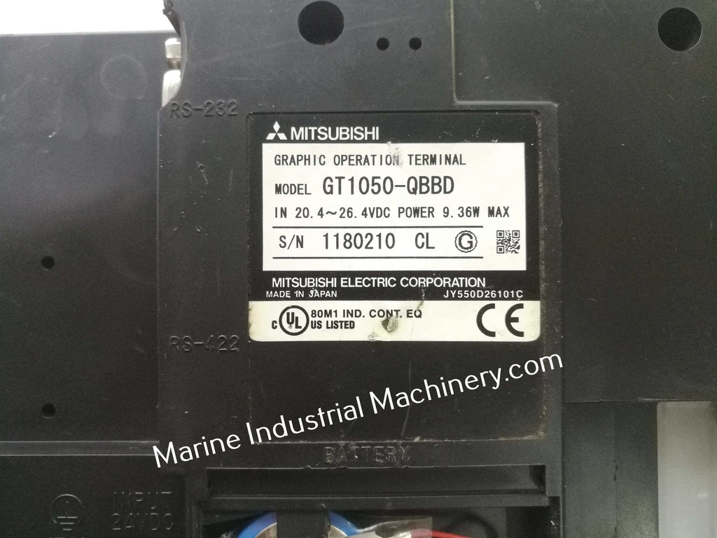 Mitsubishi GT1050-QBBD Graphic Operation Terminal