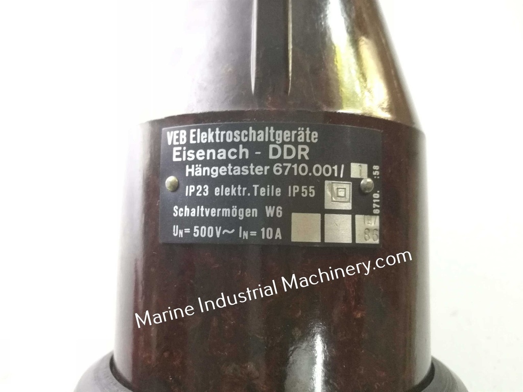 VEB DDR Control Bulb Control Bottle Hanging Button Manual Control