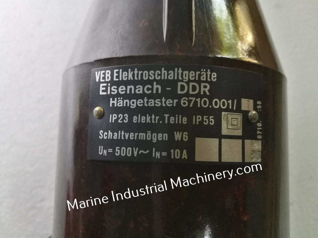 VEB DDR Control Bulb Control Bottle Hanging Button Manual Control