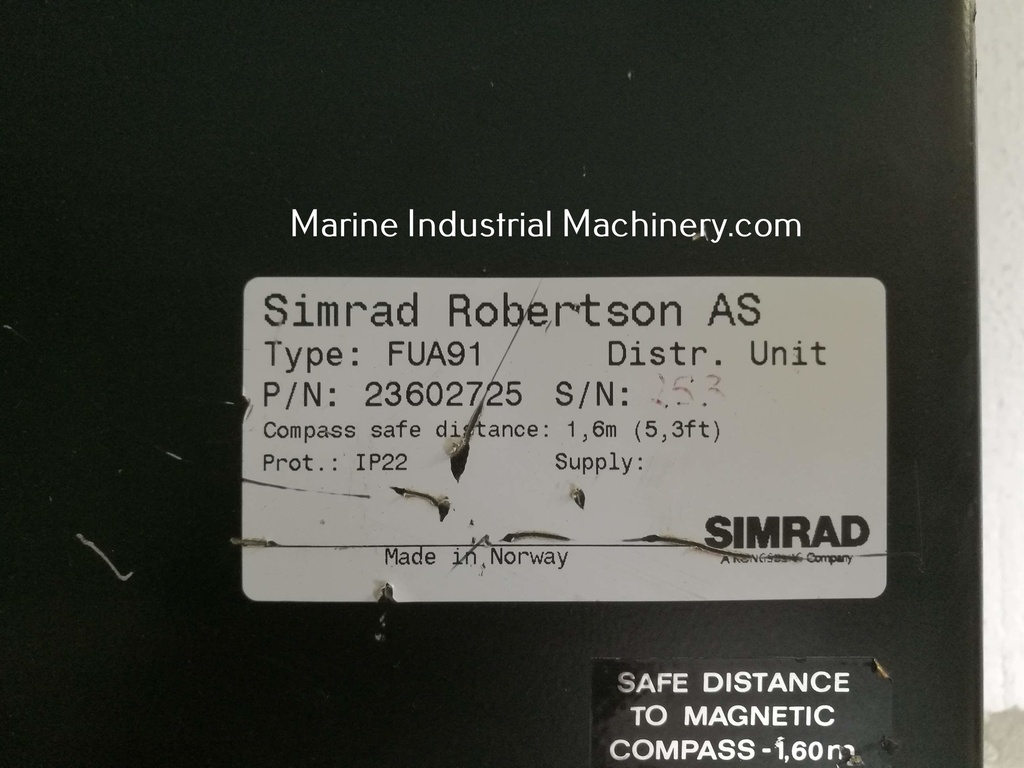 Simrad Robertson FUA91 Distribution Unit