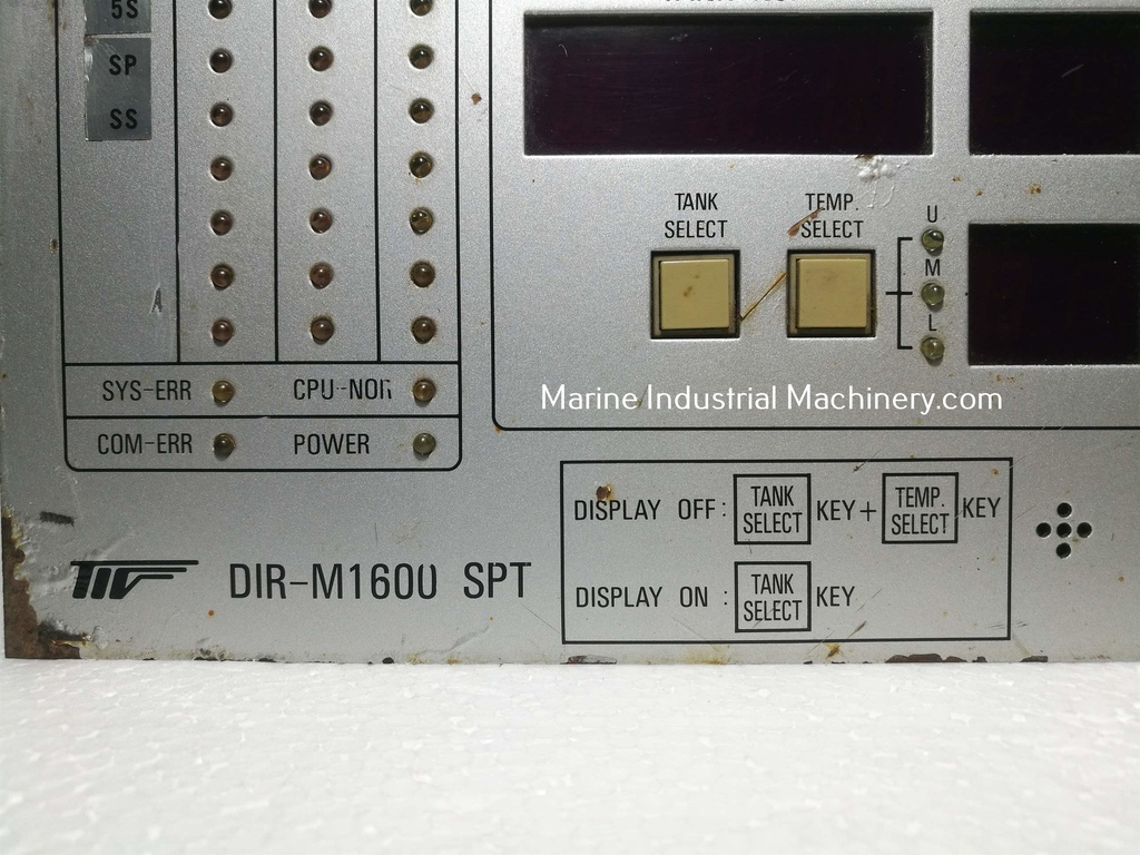 Tokyo Keiso DIR-M1600 SPT Alarm Monitor