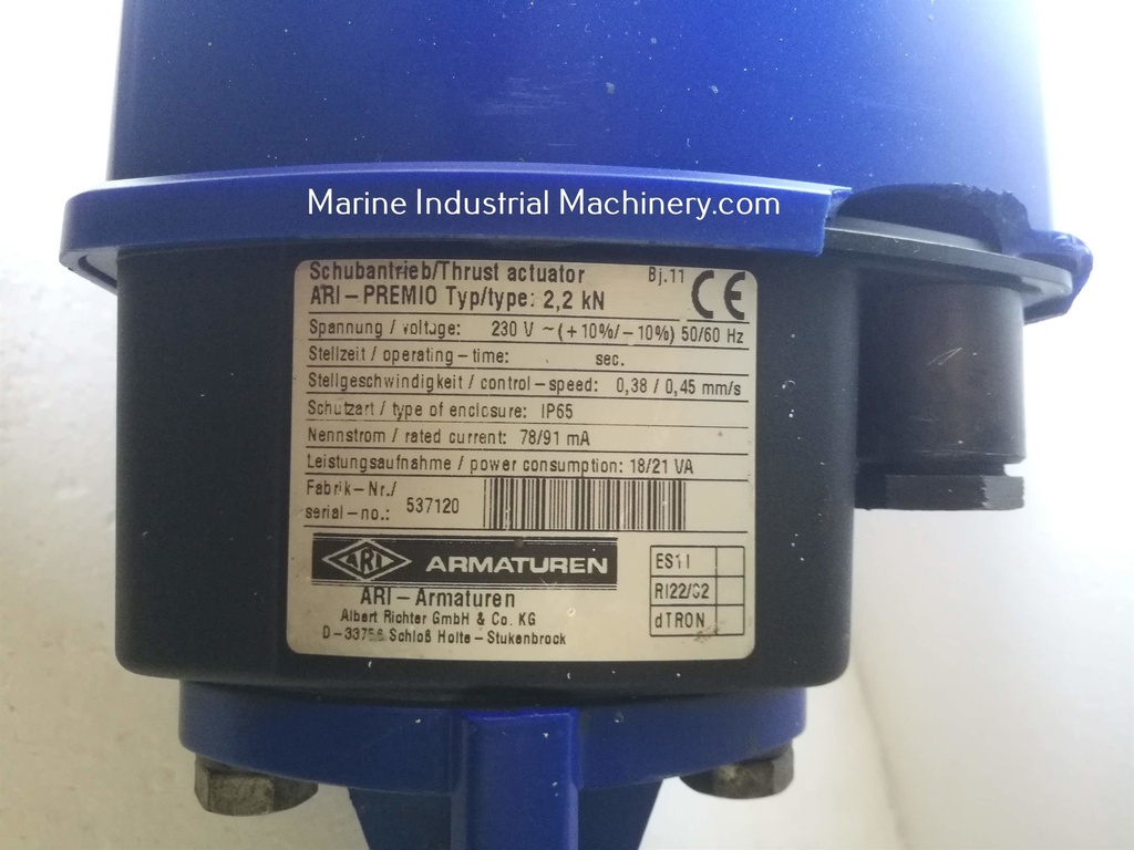 ARI-Armaturen 2,2 kN Thrust Actuator