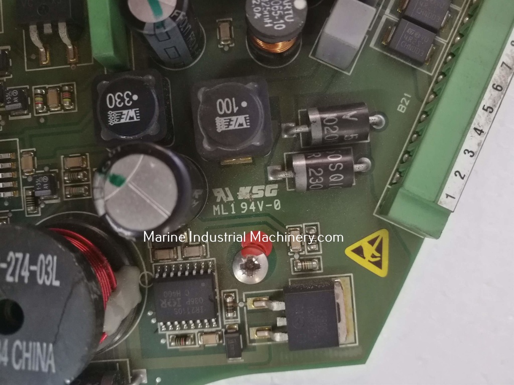 Raytheon Anschutz 110-233.101 E10 Outer Sphere PCB