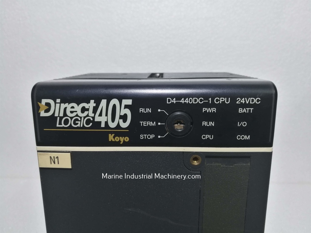Koyo Direct Logic 305 PLC with DL340 CPU and Input+Output Modules