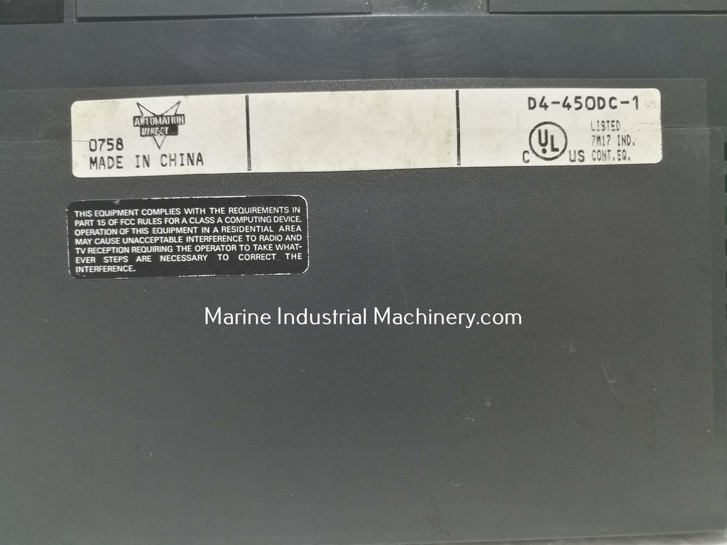 Koyo Direct Logic 405 D4-450DC-1 CPU Programmable Controller