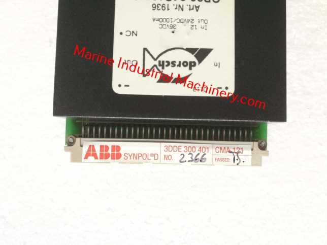 ABB Synpol D 3DDE 300 401 CMA 121 AE1 Power Supply Card