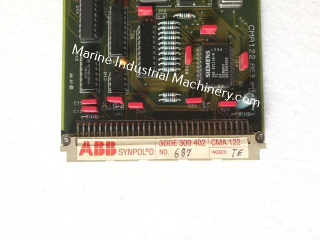 ABB Synpol D 3DDE 300 402 CMA 122 AE3 Pcb Card