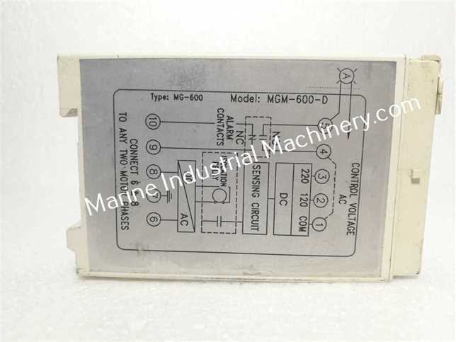 Marine Safe Electronics-Fail-Safe MGM600-D Insulation Fault Detector