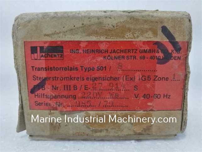 Ing.H.Jachertz K.G. TR 501-8 Relay
