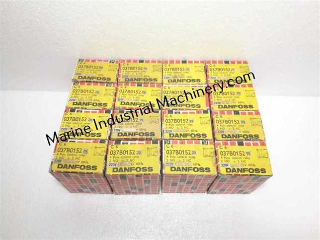 Danfoss C6 4 Pole Control Relay
