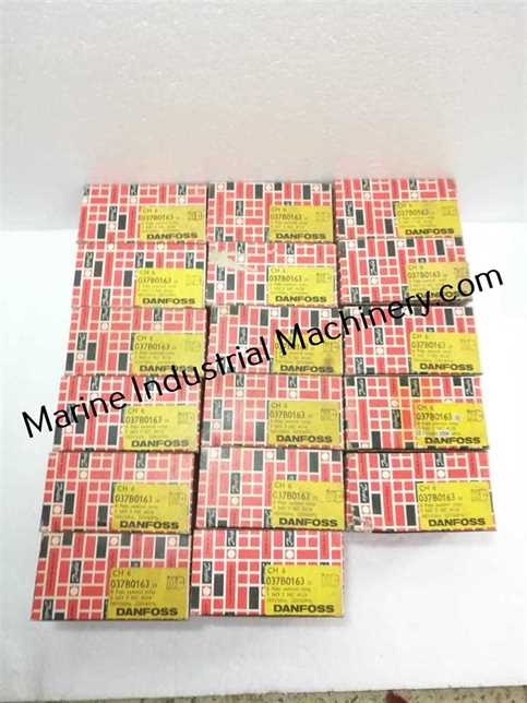 Danfoss CH6 8-Pole Control Relay