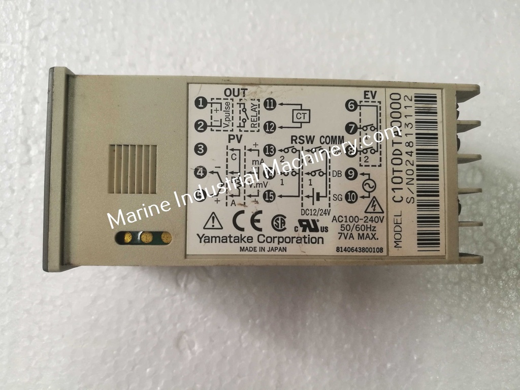 Yamatake SDC10 C10T0DTA0000 Temperature Controller