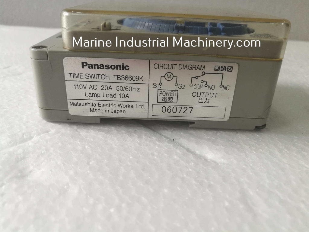 Panasonic-Matsushia TB36609K Time Switch