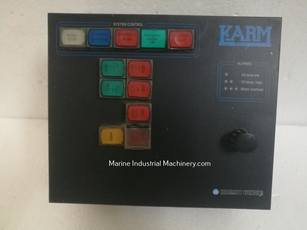 Karmoy Winch +PA Slave Panel