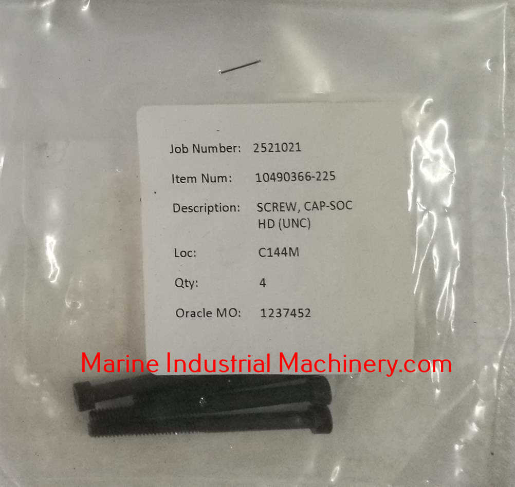 10490366-225 Screw,Cap-Soc HD (UNC)