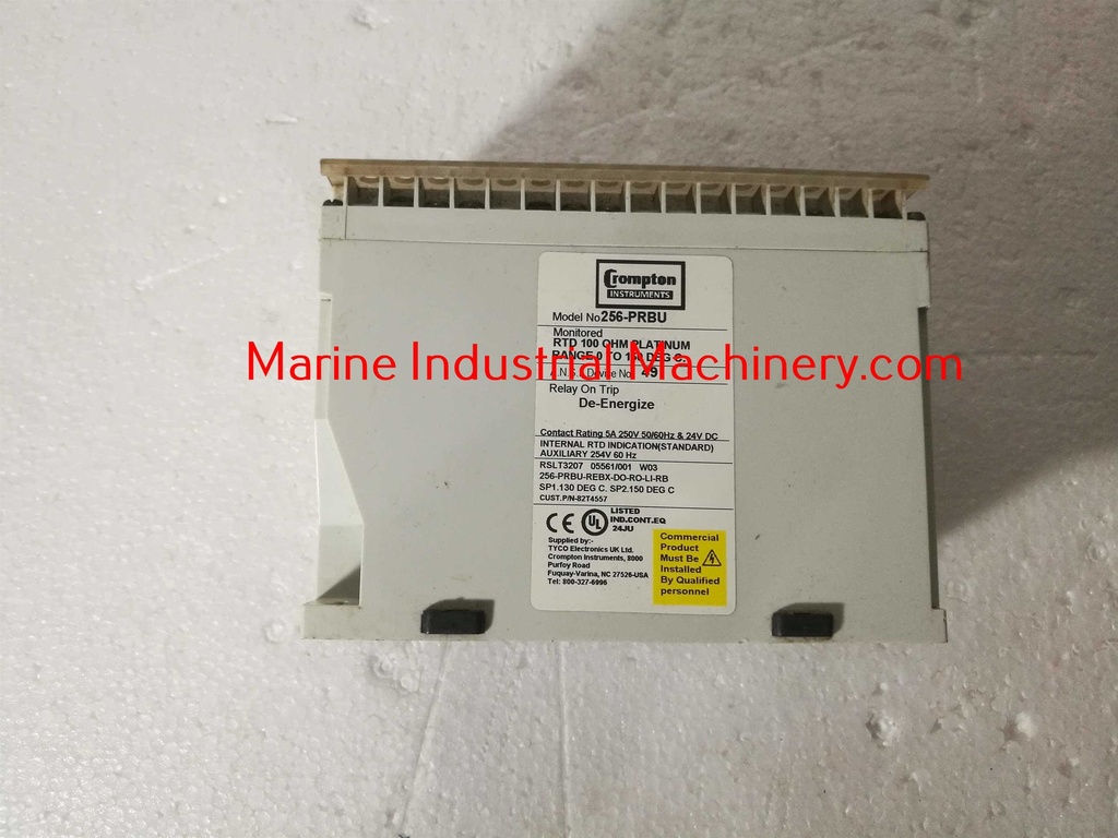Crompton 256-PRBU-REBX-DO-RO-LI-RB Protector Relay