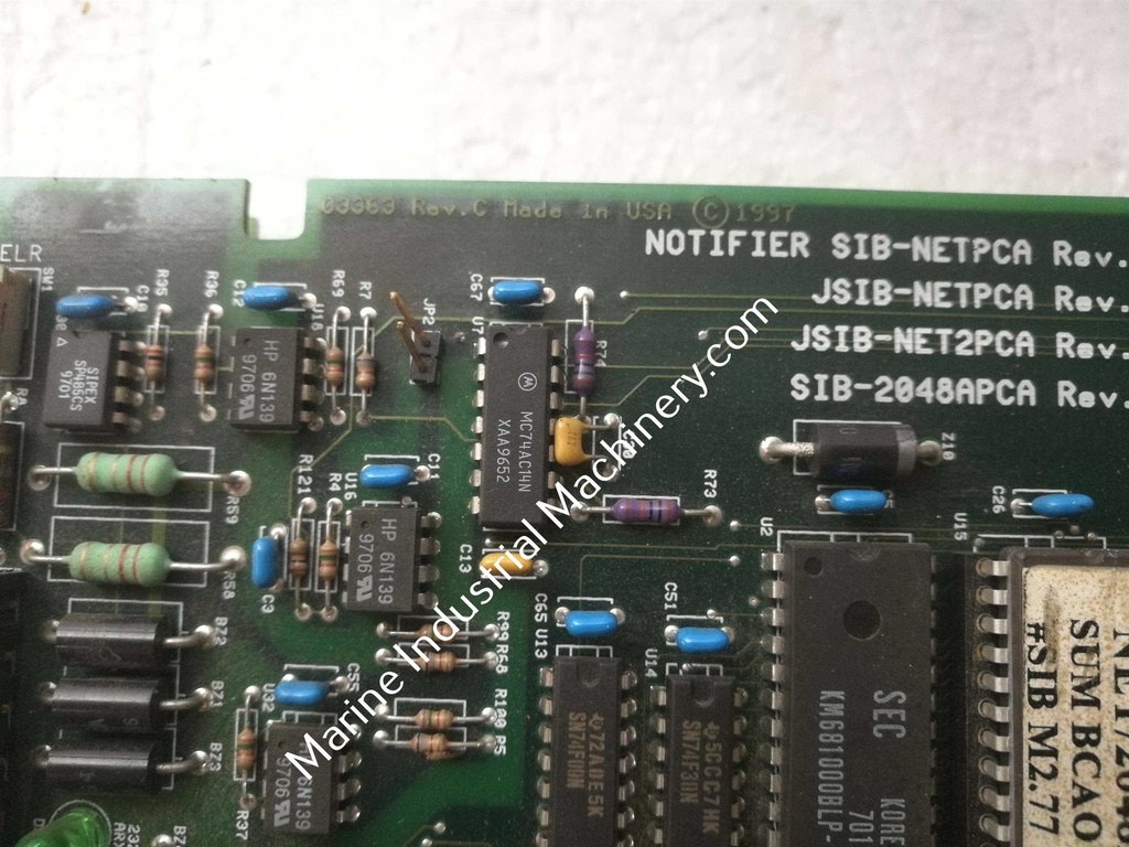 Notifier SIB-NETPCA Serial Interface Board