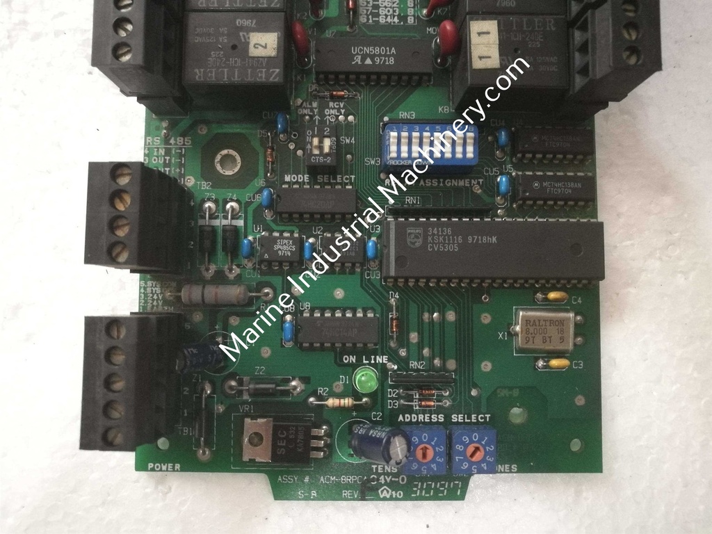 Notifier ACM-8R Annunicator Module 8 Relays Fire Alarm