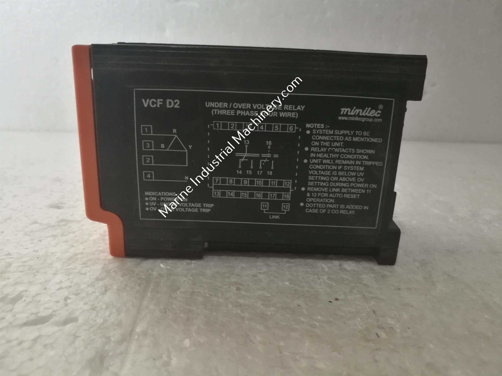 Minilec VCF D2 Under-Over Voltage Relay