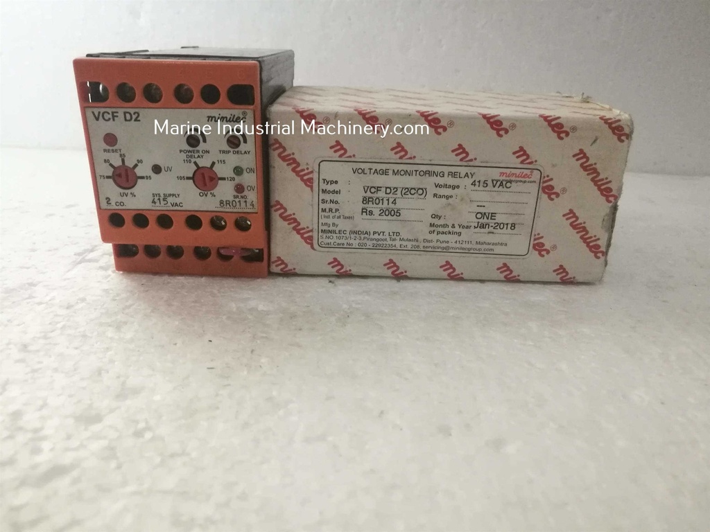 Minilec VCF D2 Under-Over Voltage Relay
