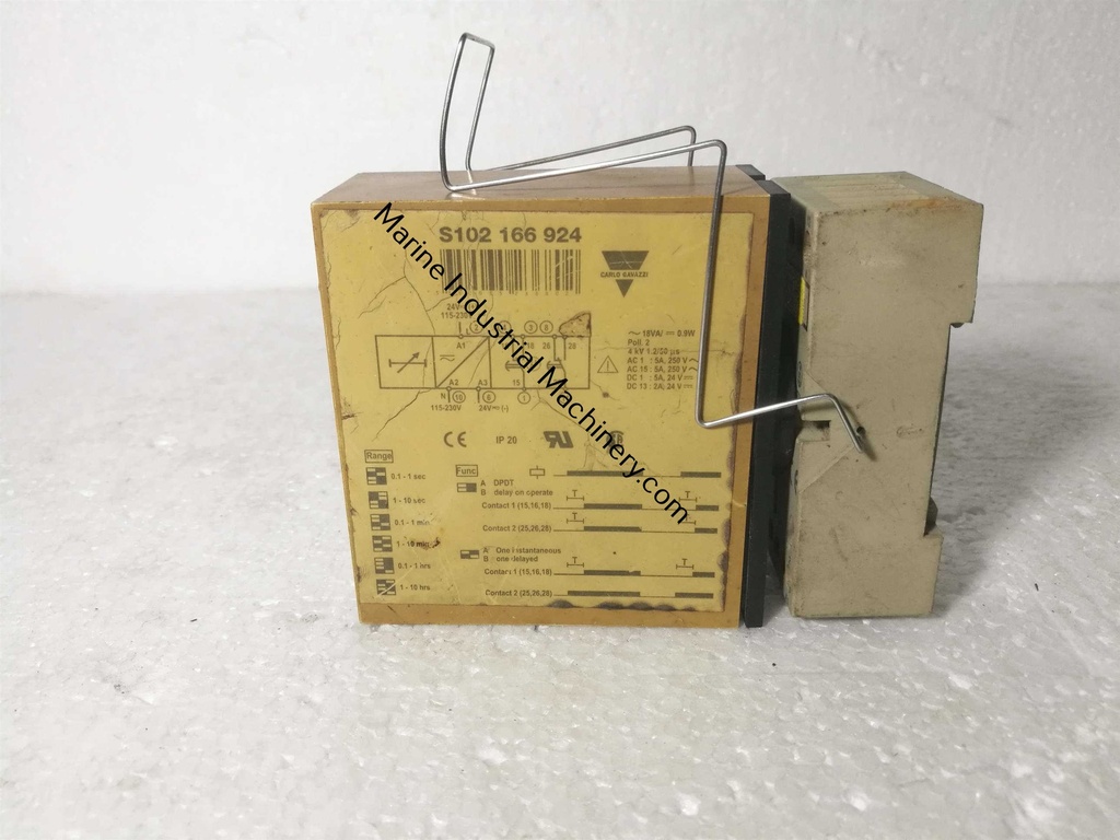 Carlo Gavazzi S 102 166 924 Time Delay Relay