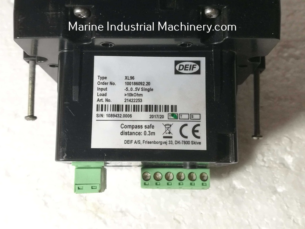 Deif XL96 RPM Meter(100-0-100 Pitch)