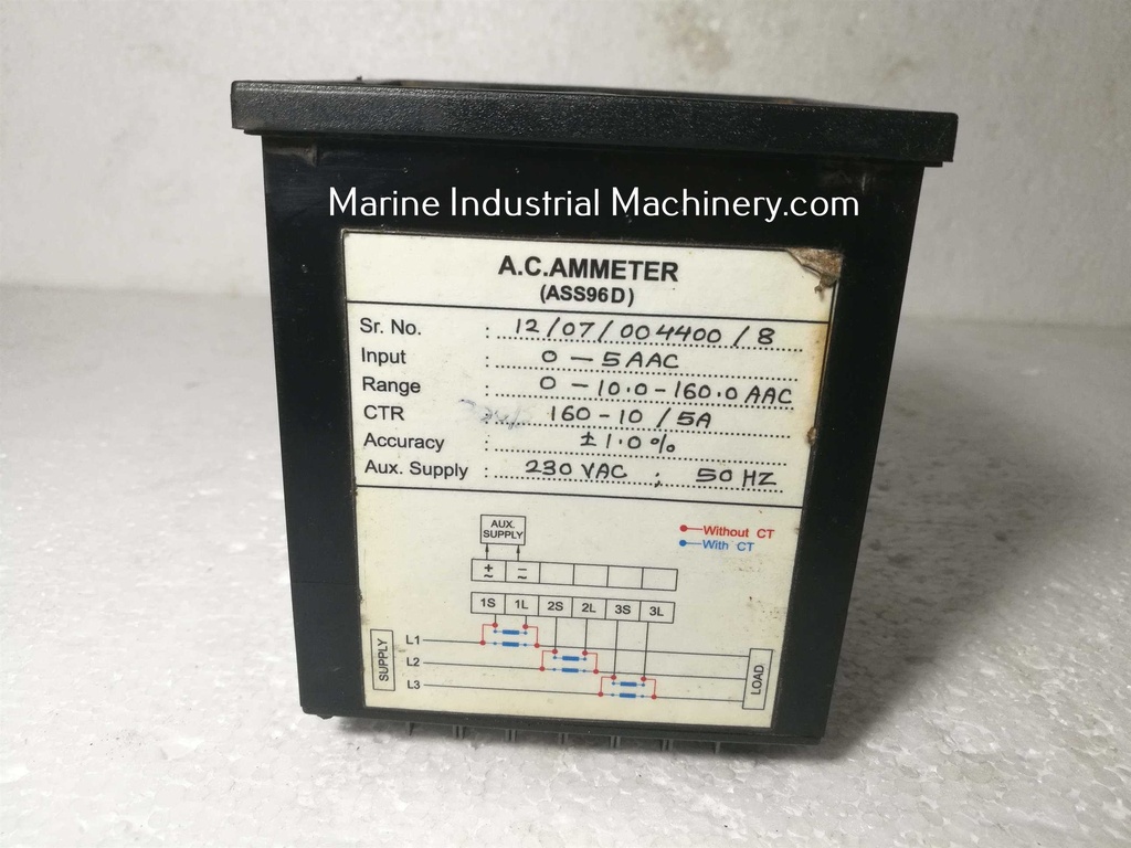 Automatic Electric ASS96D A.C.Ammeter
