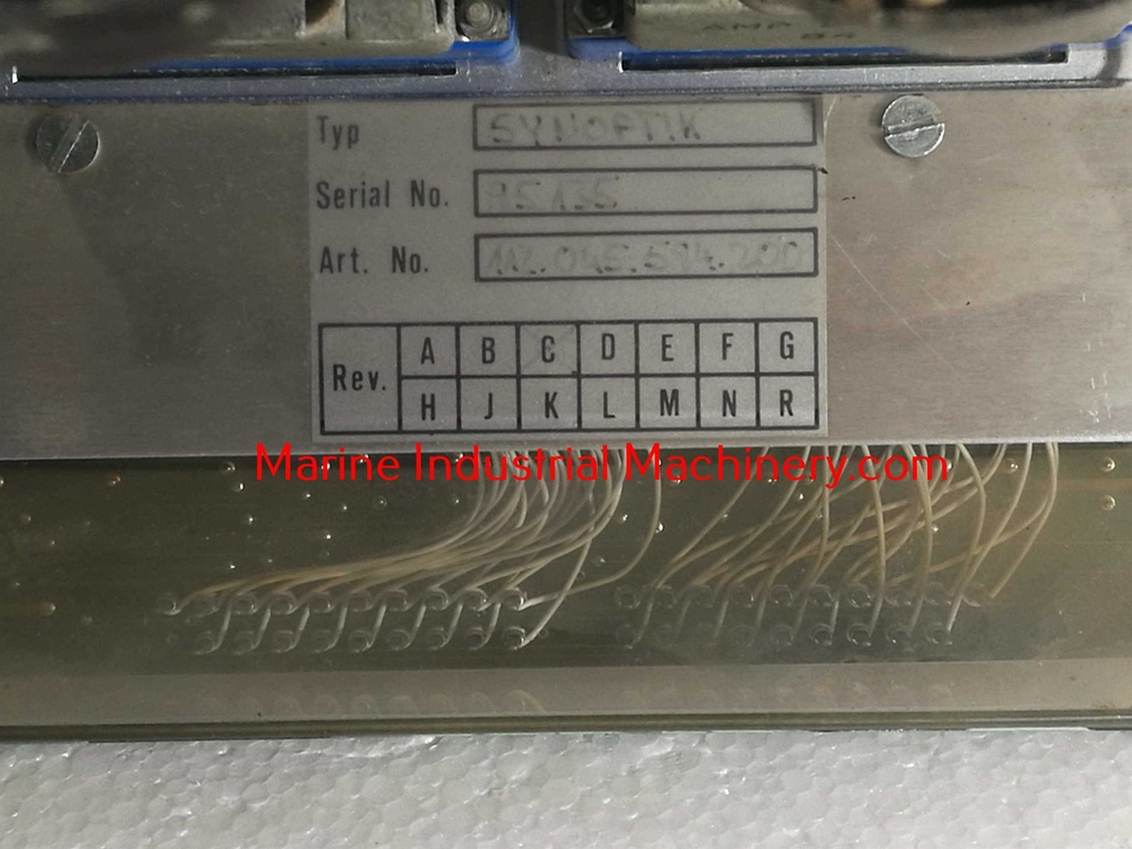 Sulzer Synoptic-Panel