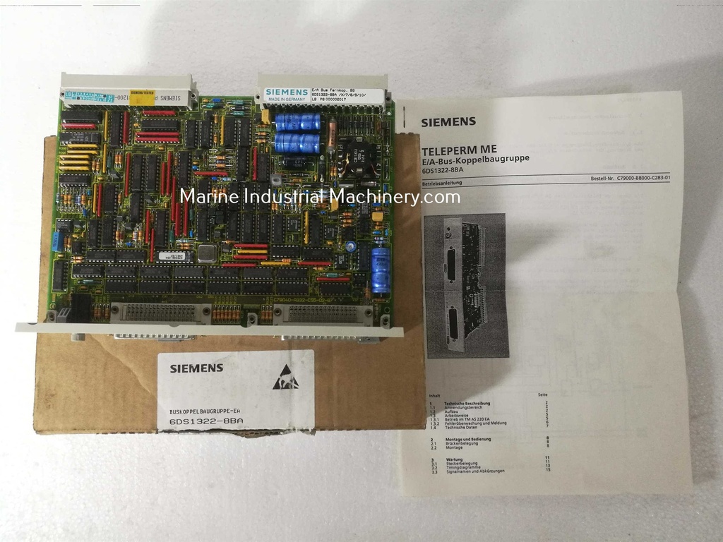 Siemens Teleperm M 6DS1322-8BA Pcb Card
