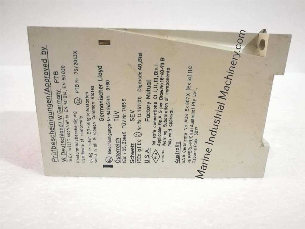 Pepperl+Fuchs WE 77-EX2 Switch Amplifier