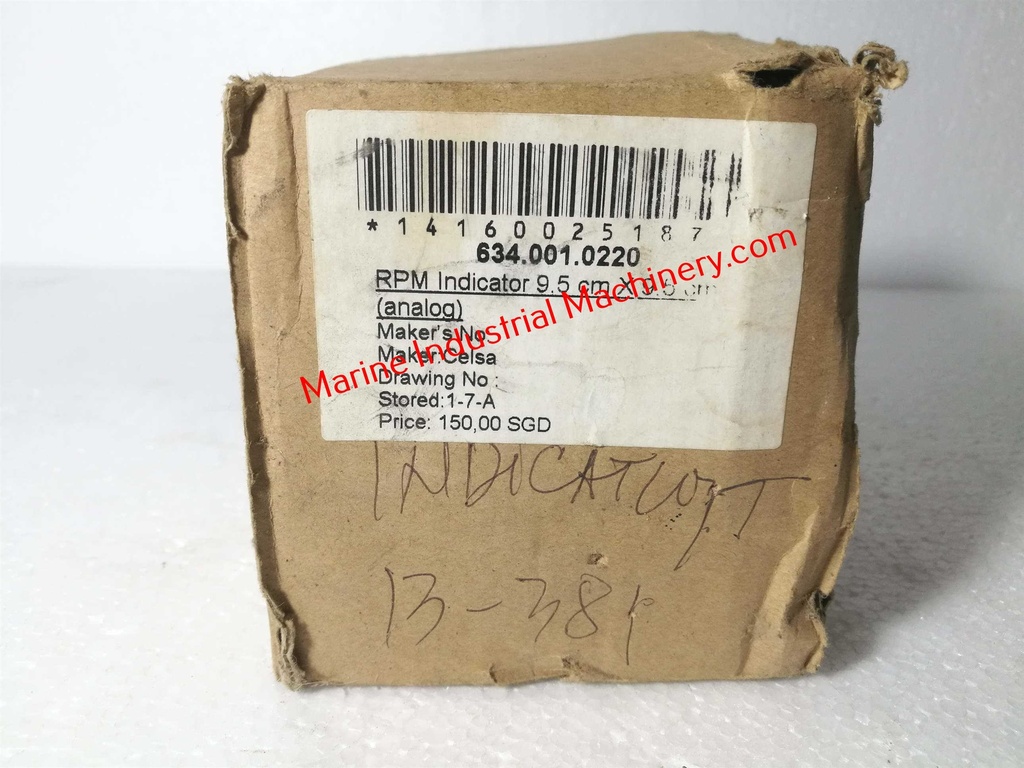 Gossen Analog Panel Meter(0-600,650RPM) 
