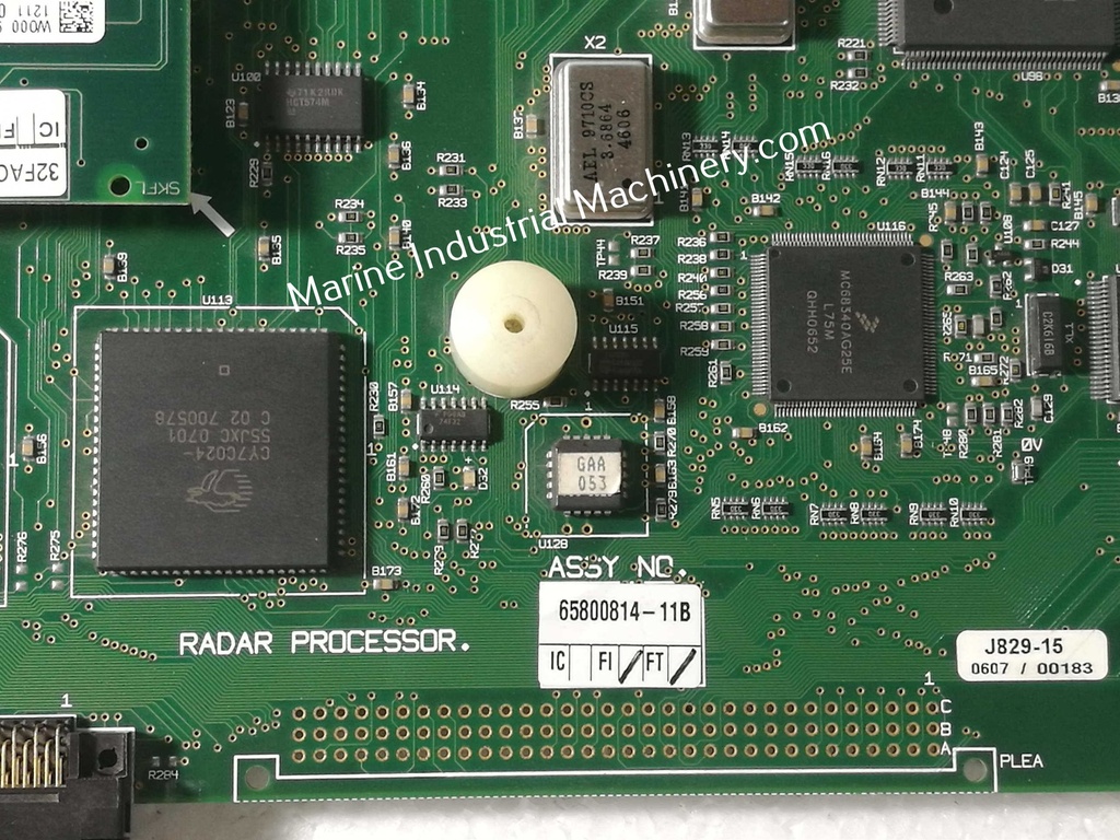 65800814-11B J829-15 Radar Processor Pcb