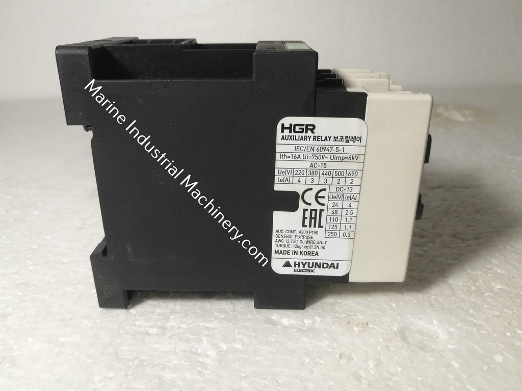 Hyundai HGR 22 Auxiliary Relay